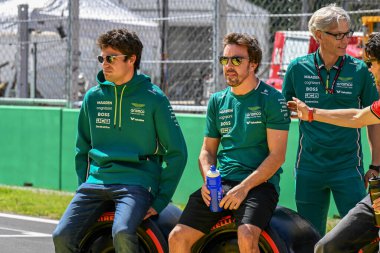 ItalianGP GP F1 2025 on September 7 2025 at Monza, Italy - Formula 1 Fernando Alonso driver for Aston Martin