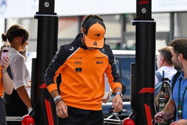 ItalianGP GP GP F1 2025, 7 Eylül 2025, Monza, İtalya - McLaren Formula 1 Norris sürücüsü