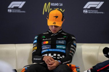 ItalianGP GP GP F1 2025, 7 Eylül 2025, Monza, İtalya - McLaren Formula 1 Norris sürücüsü