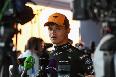 ItalianGP GP GP F1 2025, 7 Eylül 2025, Monza, İtalya - McLaren Formula 1 Norris sürücüsü