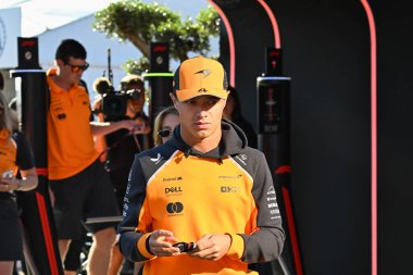 ItalianGP GP GP F1 2025, 7 Eylül 2025, Monza, İtalya - McLaren Formula 1 Norris sürücüsü