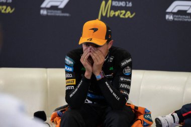 ItalianGP GP GP F1 2025, 7 Eylül 2025, Monza, İtalya - McLaren Formula 1 Norris sürücüsü