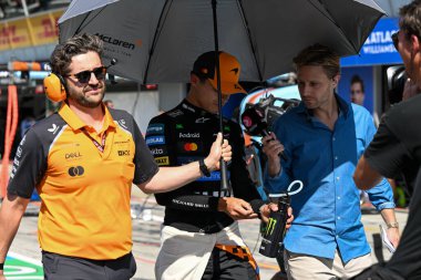 ItalianGP GP GP F1 2025, 7 Eylül 2025, Monza, İtalya - McLaren Formula 1 Norris sürücüsü