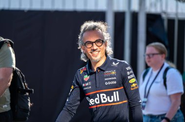 ItalianGP GP GP F1 2025, 7 Eylül 2025, Monza, İtalya - Formula 1 Laurent Mekies Racing Bulls