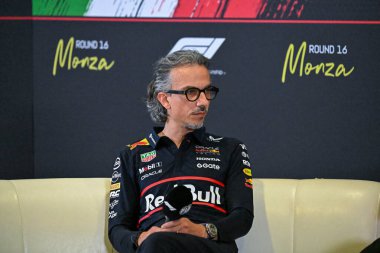 ItalianGP GP GP F1 2025, 7 Eylül 2025, Monza, İtalya - Formula 1 Laurent Mekies Racing Bulls