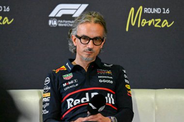 ItalianGP GP GP F1 2025, 7 Eylül 2025, Monza, İtalya - Formula 1 Laurent Mekies Racing Bulls