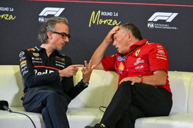 ItalianGP GP GP F1 2025, 7 Eylül 2025, Monza, İtalya - Formula 1 Laurent Mekies Racing Bulls