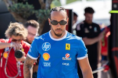 ItalianGP GP F1 2025 on September 7 2025 at Monza, Italy - Formula 1 Lewis Hamilton driver for Ferrari