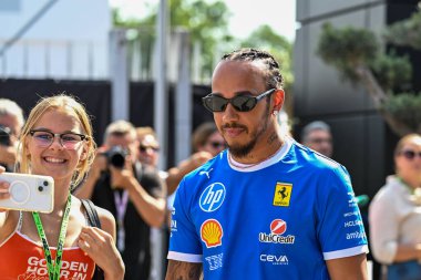 ItalianGP GP F1 2025 on September 7 2025 at Monza, Italy - Formula 1 Lewis Hamilton driver for Ferrari