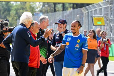 ItalianGP GP F1 2025 on September 7 2025 at Monza, Italy - Formula 1 Lewis Hamilton driver for Ferrari