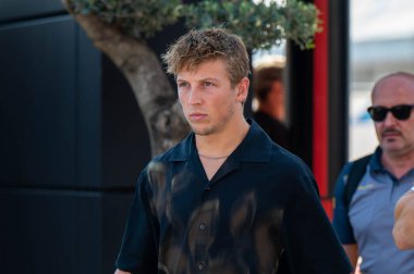 ItalianGP GP GP F1 2025, 7 Eylül 2025, Monza, İtalya - Formula 1 Yarışçı Bulls sürücüsü Liam Lawson