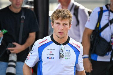 ItalianGP GP GP F1 2025, 7 Eylül 2025, Monza, İtalya - Formula 1 Yarışçı Bulls sürücüsü Liam Lawson