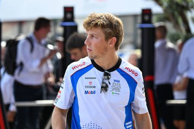 ItalianGP GP GP F1 2025, 7 Eylül 2025, Monza, İtalya - Formula 1 Yarışçı Bulls sürücüsü Liam Lawson