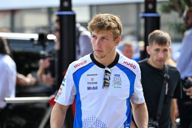 ItalianGP GP GP F1 2025, 7 Eylül 2025, Monza, İtalya - Formula 1 Yarışçı Bulls sürücüsü Liam Lawson