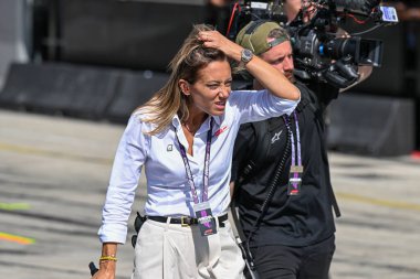 ItalianGP GP GP F1 2025, 7 Eylül 2025, Monza, İtalya - Formula 1 Sangiorgio Sky Sport F1