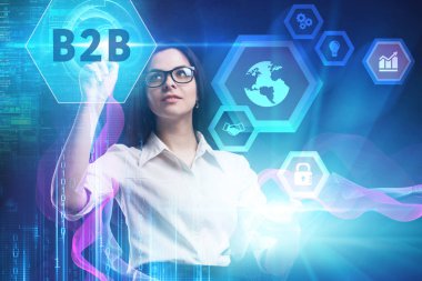 İş, teknoloji, Internet ve networ kavramı