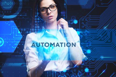 İş, teknoloji, Internet ve networ kavramı