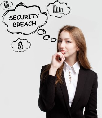 Teknoloji, internet ve ağ. Genç bir girişimci thinki olduğunu