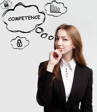 Teknoloji, internet ve ağ. Genç bir girişimci thinki olduğunu