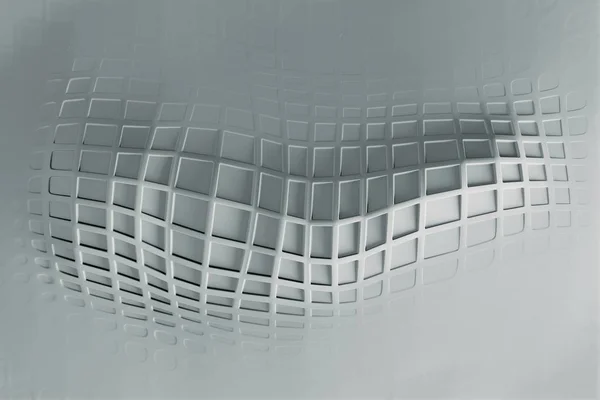 Sfondo futuristico con linee astratte a basso poligono, mosaico triangolare poligonale per web, presentazioni e stampe. Superficie di immersione. 3d Rendering. Modello di design 3D realistico . — Foto Stock