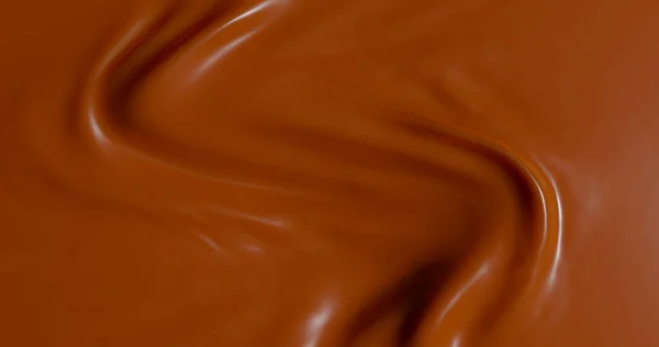 Rendering Consistenza Della Crema Cioccolato Dell Ogurt Illustrazione Fondo — Foto Stock