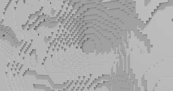 3D渲染 白色立方浮雕表面有阴影 设计的背景摘要 — 图库照片