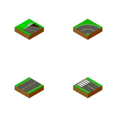 İzometrik yolu yaya, deprem, metro ve diğer nesneleri ayarlayın. Ayrıca road, yaya, underground içerir öğeleri.