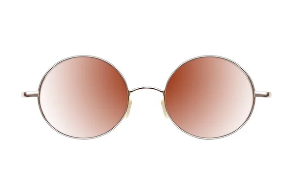 Sunglasses Isolated White Background Applying Portrait — Stock Photo, Image