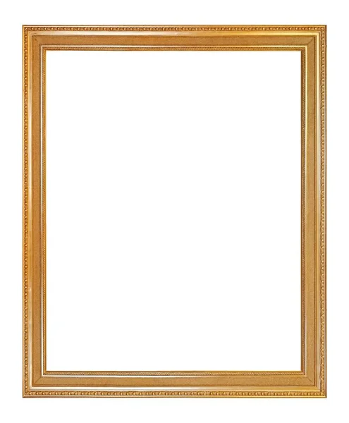 Zlatý Rám Obrazy Zrcadla Nebo Fotografii — Stock fotografie