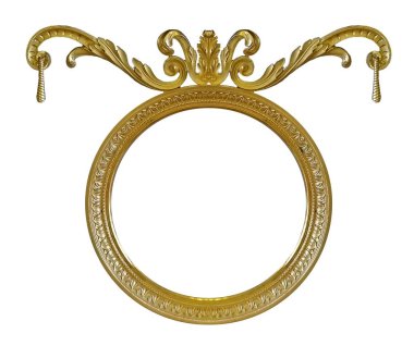 Altın çerçeve resimleri, ayna veya fotoğraf için