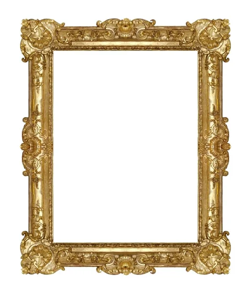 Gyllene Ram För Tavlor Speglar Eller Foto — Stockfoto