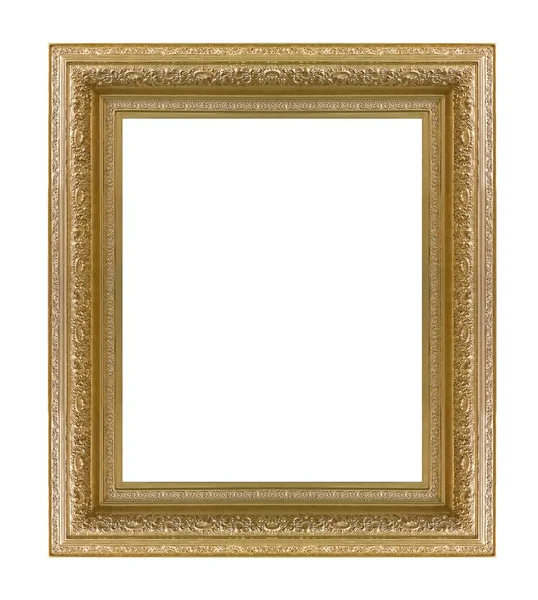 Golden Frame Paintings Mirrors Photo — Stock Photo, Image