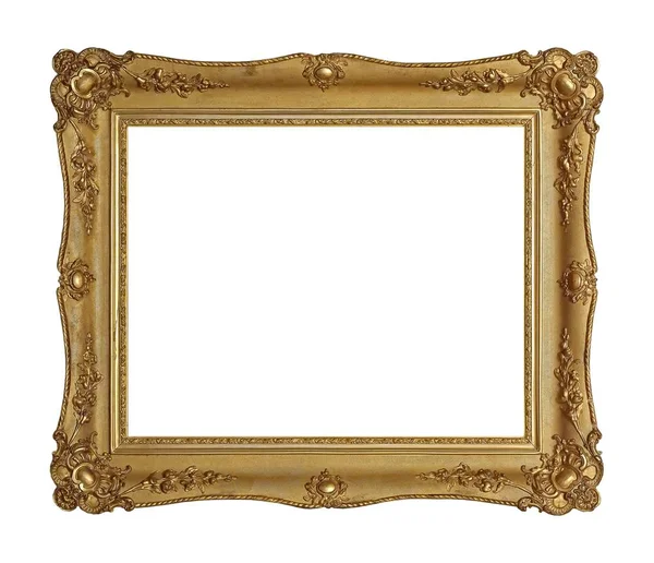 Golden Frame Paintings Mirrors Photo — Stock Photo, Image