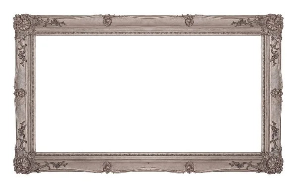 Silver Frame Paintings Mirrors Photo — Stock Photo, Image