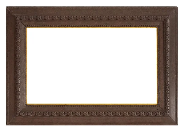 用于绘画 镜子或照片的木制框架 — 图库照片