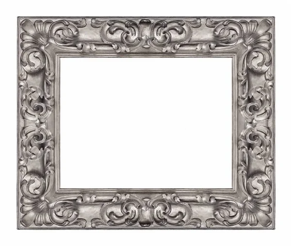 Silver Frame Paintings Mirrors Photo — Stock Photo, Image