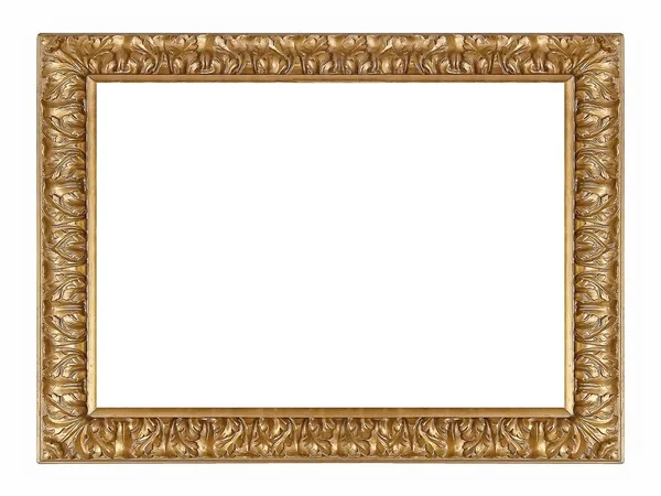 Gouden Frame Voor Schilderijen Spiegels Foto — Stockfoto