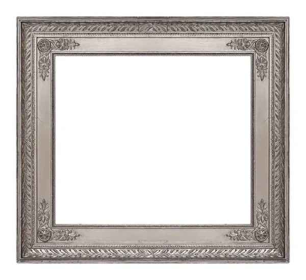 Silver Frame Paintings Mirrors Photo — Stock Photo, Image