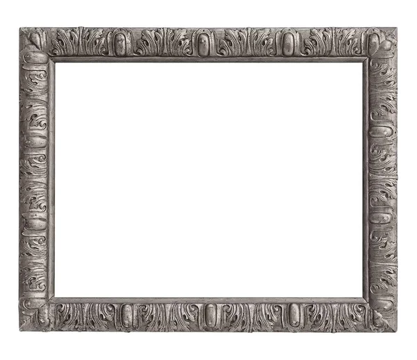 Silver Frame Paintings Mirrors Photo — Stock Photo, Image