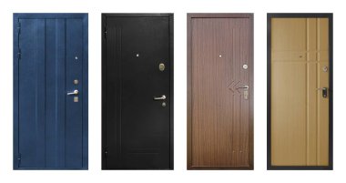 Giriş metal kapılar (izole modelleri kümesi)