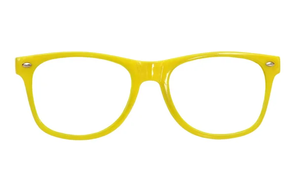 Óculos Isolados Sobre Fundo Branco Para Aplicação Retrato — Fotografia de Stock
