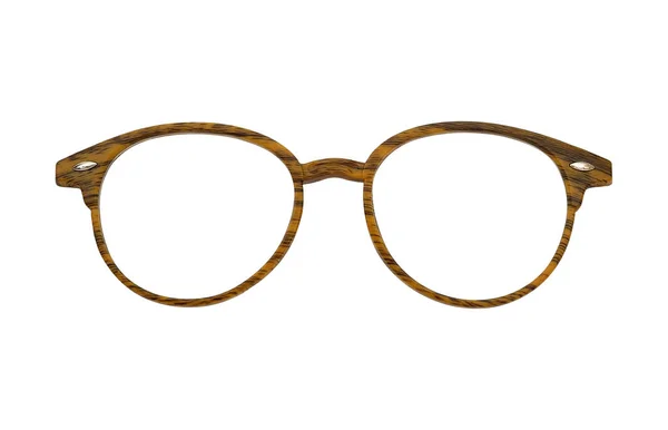 Óculos Isolados Sobre Fundo Branco Para Aplicação Retrato Elemento Design — Fotografia de Stock