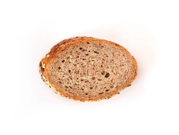 Brood Geïsoleerd Een Witte Achtergrond — Stockfoto