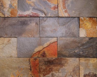 Tasarım arka planı oluşturmak için taş duvar