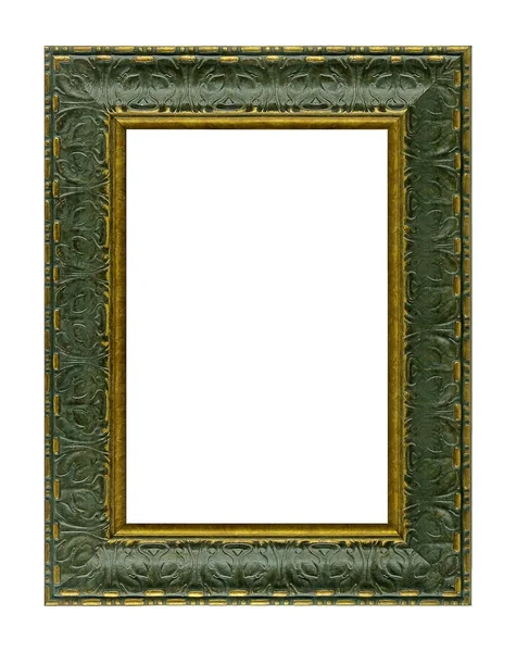 白地に孤立した絵画 写真の木枠 — ストック写真