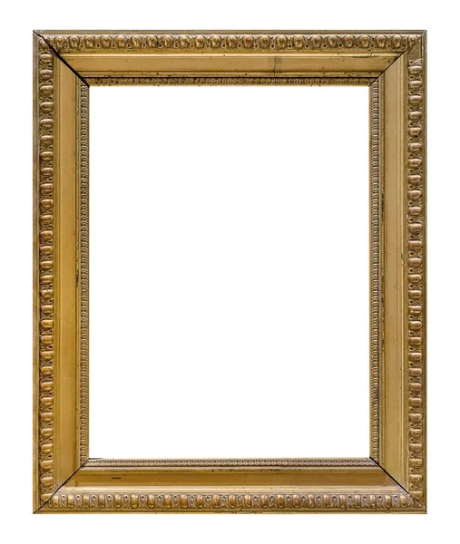 Bingkai Emas Untuk Lukisan Cermin Atau Foto Yang Terisolasi Pada — Stok Foto