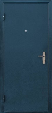 Giriş metali kapı modeli beyaz arkaplanda izole edildi