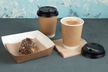 Çevre dostu ambalaj - yiyecek, içecek ve teslimat için karton ambalaj, geri dönüşümlü ambalaj