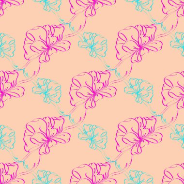 Çok renkli şerit ve yayla parlak seamless modeli