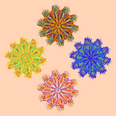 Stil zentangle yeni simetrik mandala doodle ile sanat esin kaynağı oldu. Duvar kağıdı, desen dolgularını, web sayfaları, yüzey dokuları için dekoratif nesne-ebilmek var olmak kullanılmış.